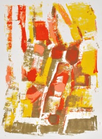 Orlando Pelayo, Composition, Œuvres completes d'Albert Camus, Limited Edition Lithograph