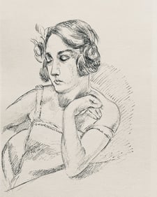 Henri Matisse, Composition (Dutel 3), Dessins de Henri-Matisse, Limited Edition Lithograph