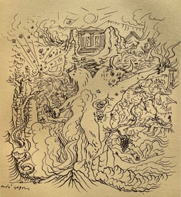 Andre Masson, La Grece tragique, Masson Dessins, Limited Edition Lithograph