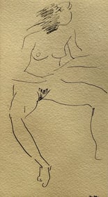 Albert Marquet, Nu., Marquet, Limited Edition Lithograph