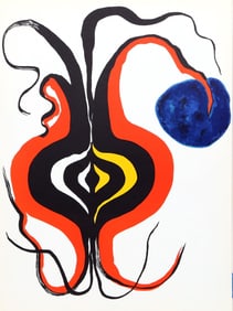 Alexander Calder, Composition, Derriere le miroir, Limited Edition Lithograph