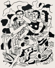 Fernand Leger, Composition, Cirque, Lithographies Originales, Limited Edition Lithograph