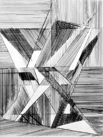 Jacques Villon, Composition, Eloge de Jacques Villon, Limited Edition Etching