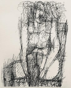 Marcel Gromaire, Composition, Gromaire, Limited Edition Lithograph