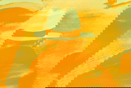 Jacques Monory, Composition, Derriere le miroir, Limited Edition Lithograph