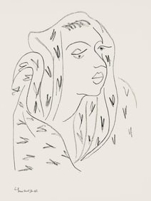 Henri Matisse, Serie L, var. 8 (Duthuit 9), Henri Matisse, Dessins, Themes et variations, Limited