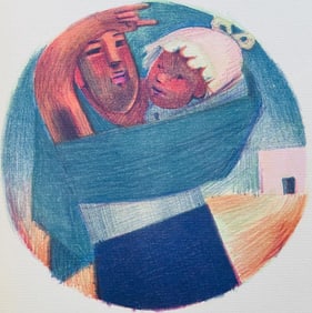 Jean Charlot, Composition, Limited Edition Lithograph