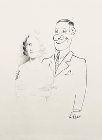 Saul Steinberg, Composition, Derriere le miroir, Limited Edition Lithograph