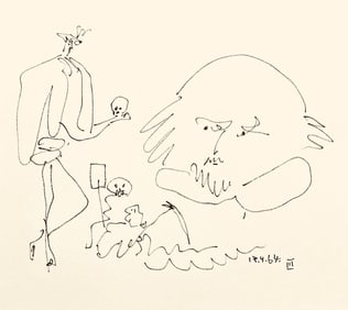 Pablo Picasso, Shakespeare III (Bloch 1197), Picasso-Aragon Shakespeare, Limited Edition Lithograph