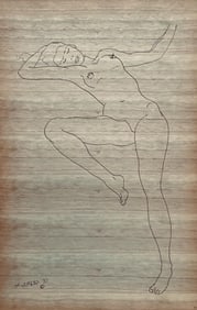 Henry Strater, Composition, 24 Drawings by Henry Strater, Limited Edition Lithograph