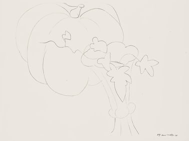 Henri Matisse, Serie H, var. 9 (Duthuit 9), Henri Matisse, Dessins, Themes et variations, Limited