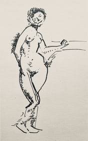 Henri Matisse, Composition (Dutel 3), Dessins de Henri-Matisse, Limited Edition Lithograph