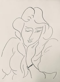 Henri Matisse, Composition, Dessins de Matisse, Hommage no2, Limited Edition Lithograph