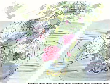 Raoul Dufy, L'opaline bleue, Vacances forcees