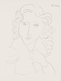 Henri Matisse, Serie O, var. 5 (Duthuit 9), Henri Matisse, Dessins, Themes et variations, Limited