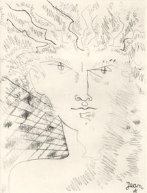 Jean Cocteau, Composition, Alternance, Limited Edition Etching