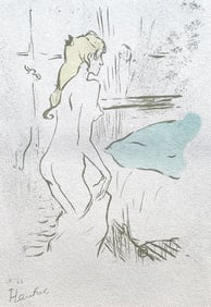 Henri de Toulouse-Lautrec, Etude de femme, TLautrec, Philadelphia Museum of Art, Limited Edition