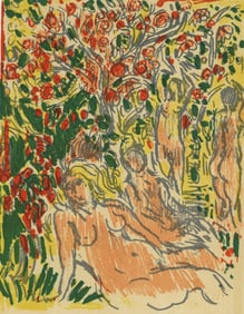 Andre Cottavoz, Composition, L'Odyssee, Limited Edition Lithograph