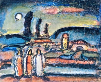 Georges Rouault, Clair de lune, Stella Vespertina, Limited Edition Heliogravure