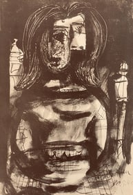 Pablo Picasso, Composition, Carnet de dessins de Picasso, Cahiers d'Art, Limited Edition Lithograph