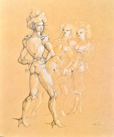 Leonor Fini, Composition, Fruits de la Passion, XXe siecle, Limited Edition Heliogravure