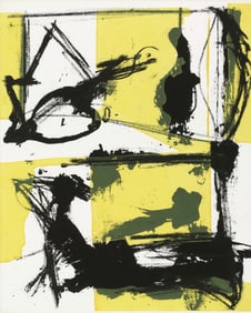 Grace Hartigan, Composition, Salute, Limited Edition Silkscreen