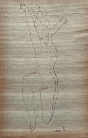 Henry Strater, Composition, 24 Drawings by Henry Strater, Limited Edition Lithograph