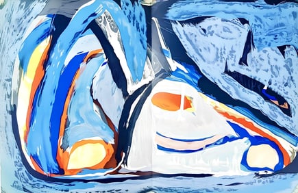 Geer Van Velde, Composition, Suites no1, Limited Edition Lithograph