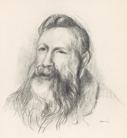 Pierre-Auguste Renoir, Auguste Rodin, Les Lithographies de Renoir, Limited Edition Lithograph
