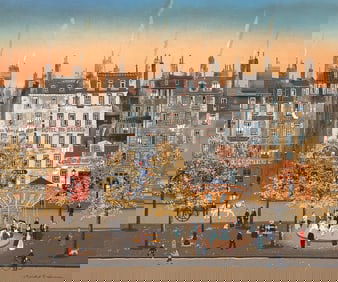 Michel Delacroix, Le Mange, Limited Edition Lithograph