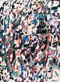 Andre Lanskoy, Tourbilion noir, Andre Lanskoy, Peintres d'aujourd'hui, Limited Edition Heliogravure