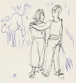 Pierre Bonnard, Composition (Terrasse 54), Pierre Bonnard Correspondences, Limited Edition