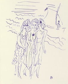 Pierre Bonnard, Composition (Terrasse 54), Pierre Bonnard Correspondences, Limited Edition