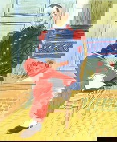 Raoul Dufy, Le Flutiste, replique, Lettre a mon peintre Raoul Dufy, Limited Edition Lithograph