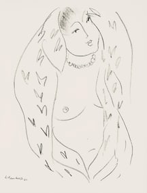 Henri Matisse, Serie L, var. 18 (Duthuit 9), Henri Matisse, Dessins, Themes et variations, Limited