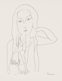 Henri Matisse, Serie N, var. 2 (Duthuit 9), Henri Matisse, Dessins, Themes et variations, Limited