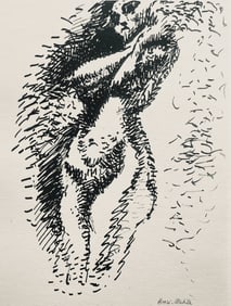 Henri Matisse, Composition (Dutel 3), Dessins de Henri-Matisse, Limited Edition Lithograph