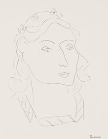 Henri Matisse, Serie O, var. 11 (Duthuit 9), Henri Matisse, Dessins, Themes et variations, Limited