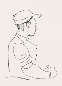 Fernand Leger, Composition, Levers de rideau sur la question du bonheur, Limited Edition Lithograph