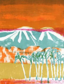 Paul Guiramand, Composition, L'Odyssee, Limited Edition Lithograph