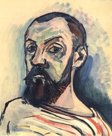 Henri Matisse, Autoportrait au maillot raye, Portraits par Henri Matisse, Limited Edition Lithograph