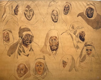 Eugene Delacroix, Composition, Trente et un Dessins et Aquarelles du Maroc, Limited Edition