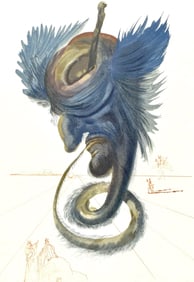 Salvador Dali, Inferno XX (Michler/Lopsinger 1039-1138; Field 189-200), La Divina Commedia, Limited