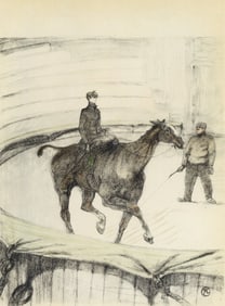 Henri de Toulouse-Lautrec, Travail de repetition, The Circus by Toulouse-Lautrec, Limited Edition