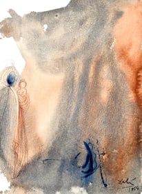 Salvador Dali, Composition (Michler/Lopsinger 1600; Field 69-3), Biblia Sacra, Limited Edition