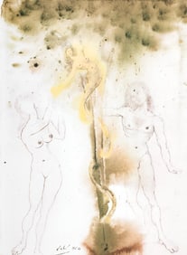Salvador Dali, Composition (Michler/Lopsinger 1600; Field 69-3), Biblia Sacra, Limited Edition