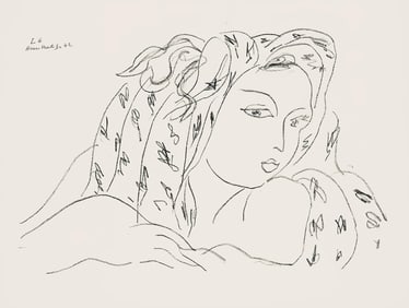 Henri Matisse, Serie L, var. 6 (Duthuit 9), Henri Matisse, Dessins, Themes et variations, Limited
