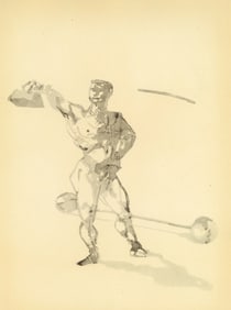 Henri de Toulouse-Lautrec, Travail des poids, The Circus by Toulouse-Lautrec, Limited Edition