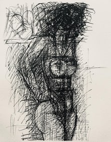 Marcel Gromaire, Composition, Gromaire, Limited Edition Lithograph