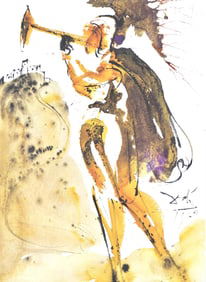 Salvador Dali, Composition (Michler/Lopsinger 1600; Field 69-3), Biblia Sacra, Limited Edition